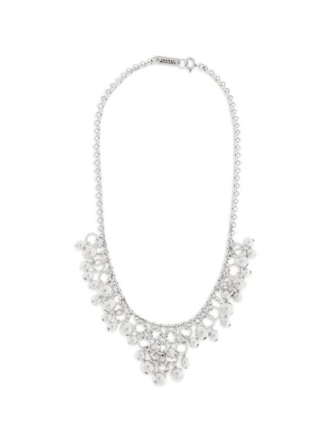 ISABEL MARANT beaded chain necklace - Silver - zdjęcie produktu nr 1