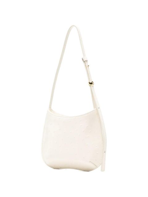 Jacquemus textured shoulder bag - White
