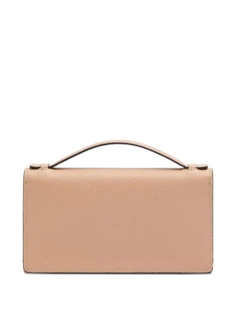 Valentino Garavani V-logo chain wallet - Neutrals - zdjęcie produktu nr 2