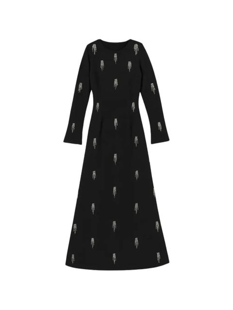 Simkhai Coretta long-sleeve midi dress - Black - zdjęcie produktu nr 1