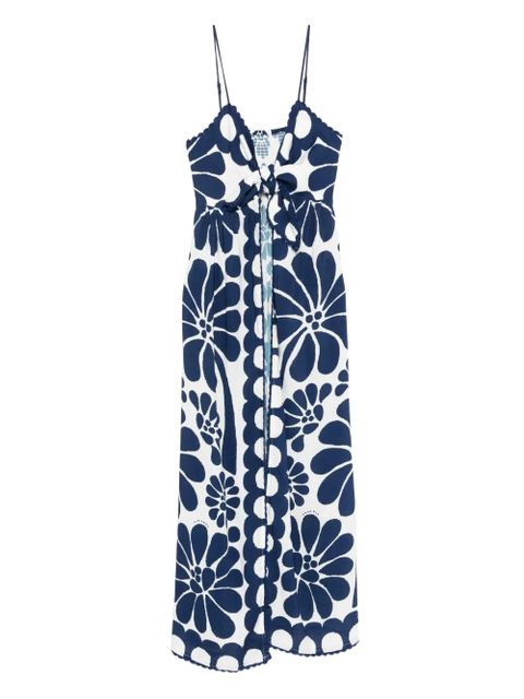 FARM Rio floral tie top - White - zdjęcie produktu nr 1