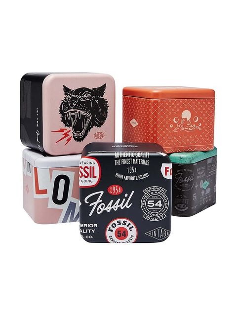 Fossil zegarek damski kolor srebrny