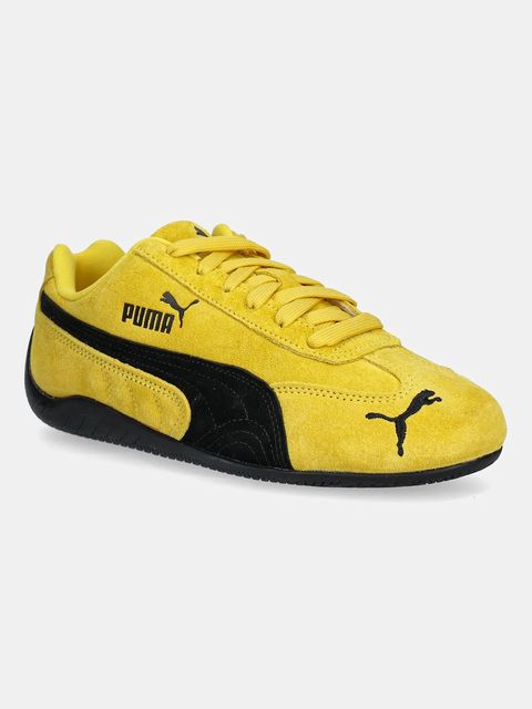 Puma sneakersy zamszowe Speedcat OG kolor żółty 398846 - zdjęcie produktu nr 1