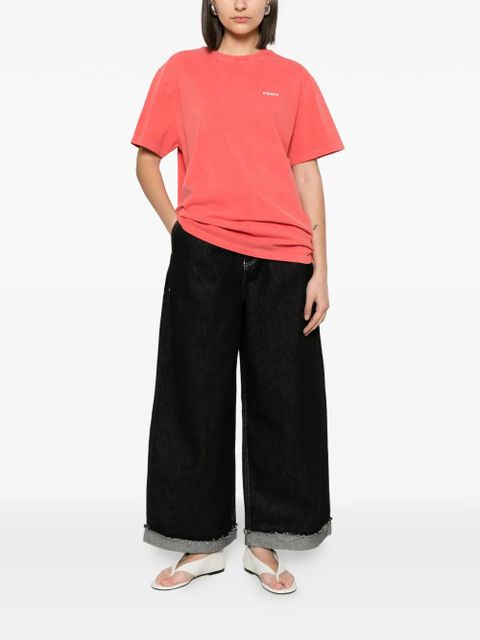 Coperni Boxy logo-print T-shirt - Red - zdjęcie produktu nr 2