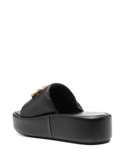 Balenciaga Rise slides - Black