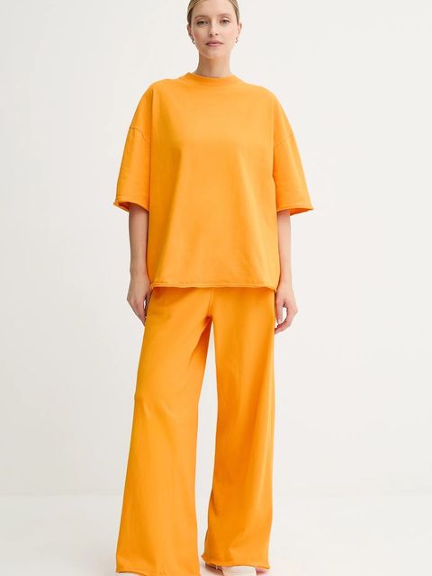 American Vintage spodnie dresowe bawełniane - zdjęcie produktu nr 2