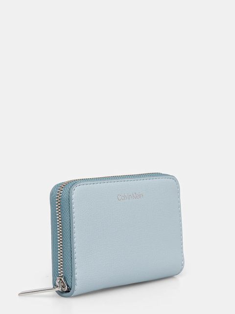 Calvin Klein portfel damski kolor niebieski LV04F1091G - zdjęcie produktu nr 2