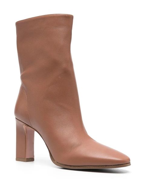 Aquazzura Manzoni 85mm ankle boots - Brown