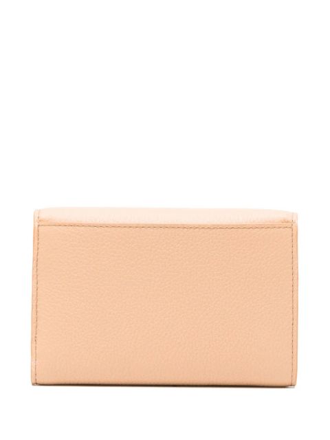 Chloé tri-fold leather wallet - Neutrals