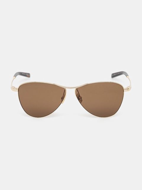 Saint Laurent okulary przeciwsłoneczne VESPER damskie kolor złoty SL 831