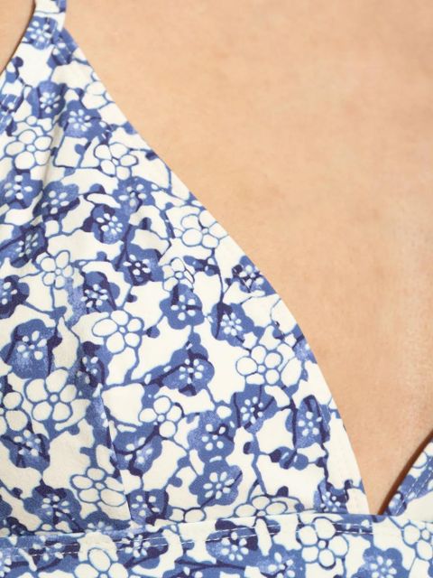 ISABEL MARANT Solange floral-print bikini top - Neutrals - zdjęcie produktu nr 2