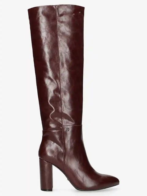 Mexx kozaki KRYSTAL INDY damskie kolor bordowy na słupku MI001800153W - zdjęcie produktu nr 1