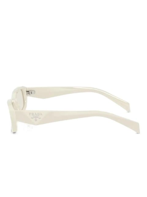 Prada Eyewear rectangle-frame sunglasses - White - zdjęcie produktu nr 2