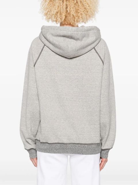 Chloé logo-print hoodie - Grey
