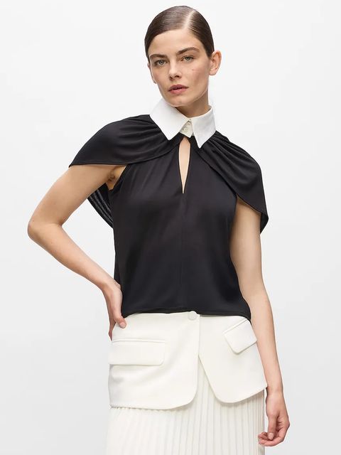 Karl Lagerfeld t-shirt Karl Lagerfeld Studio damski kolor czarny A4W17036 - zdjęcie produktu nr 1