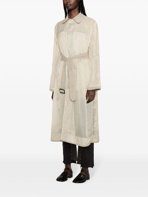 Maison Margiela belted panelled trench coat - Neutrals