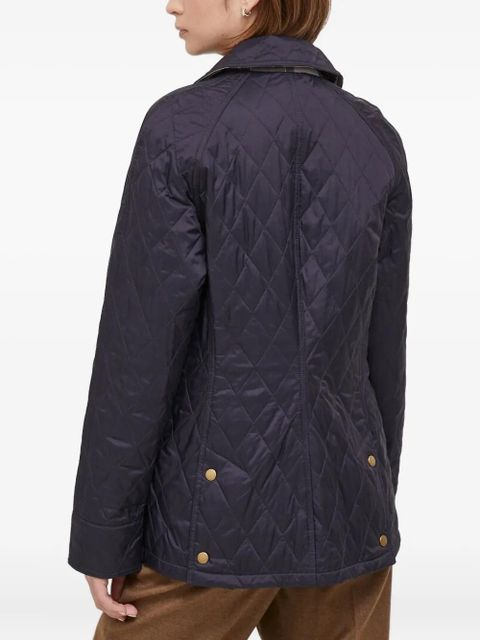 Barbour quilted diamond-pattern jacket - Blue - zdjęcie produktu nr 2