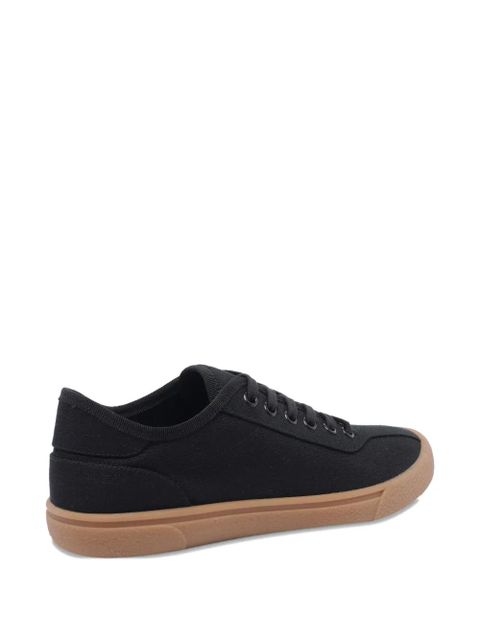 The Row round-toe lace-up sneakers - Black