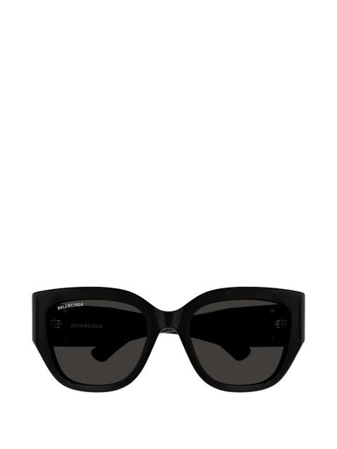 Balenciaga Eyewear logo sunglasses - Black - zdjęcie produktu nr 1