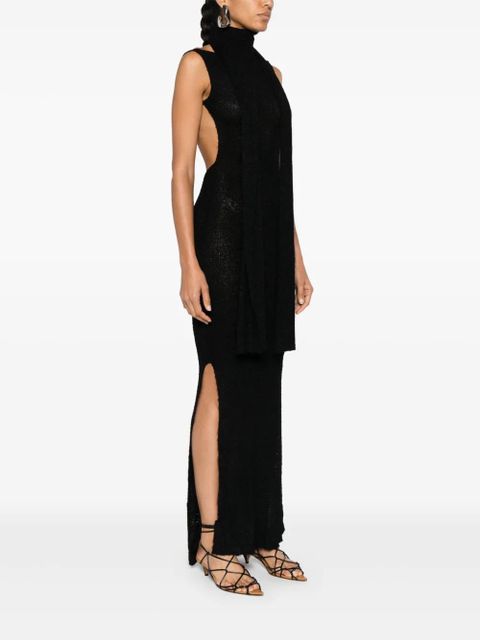 Aya Muse Elara gown - Black
