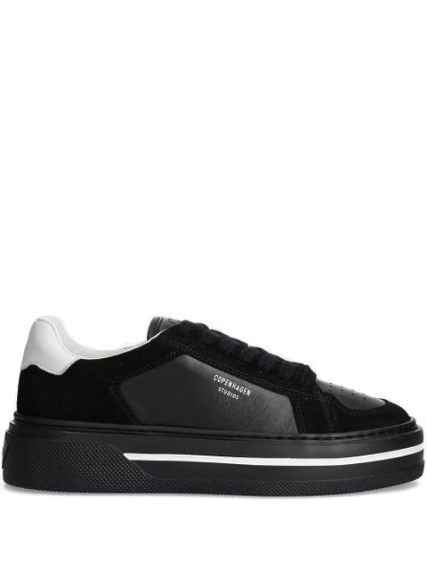 Copenhagen platform leather sneakers - Black - zdjęcie produktu nr 1