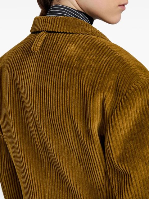 Proenza Schouler single-breasted corduroy blazer - Brown