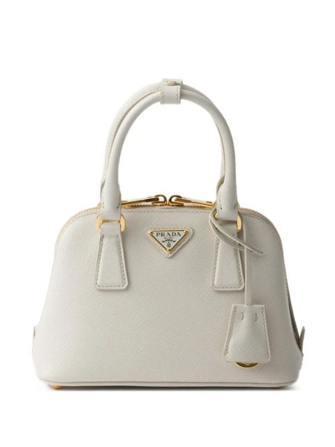 Prada Promenade saffiano leather mini bag - White - zdjęcie produktu nr 1
