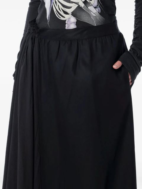 OUR LEGACY Beach long skirt - Black