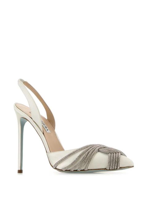 Aquazzura 105mm Gatsby pumps - White - zdjęcie produktu nr 2