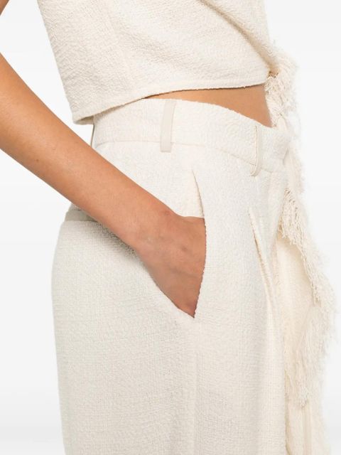 Nanushka Seka tapered-leg tailored trousers - Neutrals