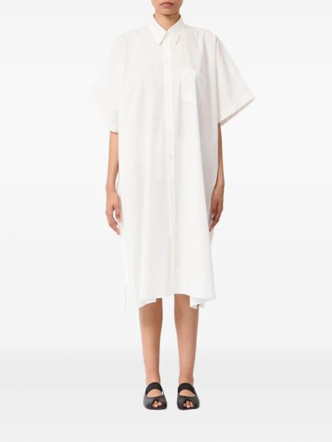 MM6 Maison Margiela button-up midi dress - White - zdjęcie produktu nr 2