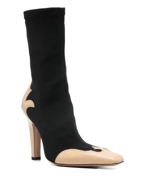 Paris Texas Belle Western ankle boots - Black