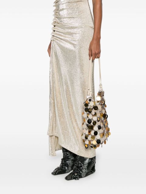 Rabanne sequinned shoulder bag - Neutrals - zdjęcie produktu nr 2