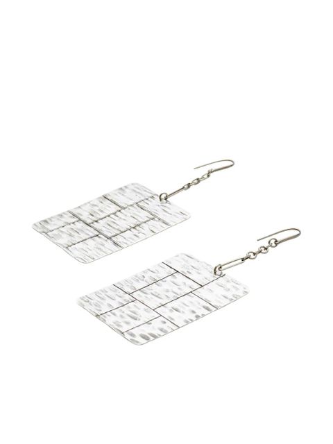 ISABEL MARANT Blacke patterned earrings - Grey