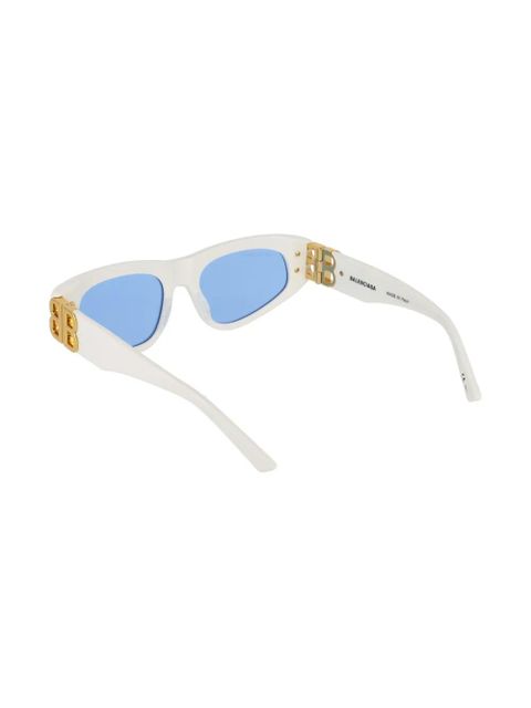 Balenciaga Eyewear Dinasty BB cat-eye frame sunglasses - White