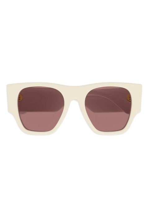 Chloé Eyewear Naomy oversize-frame sunglasses - Neutrals
