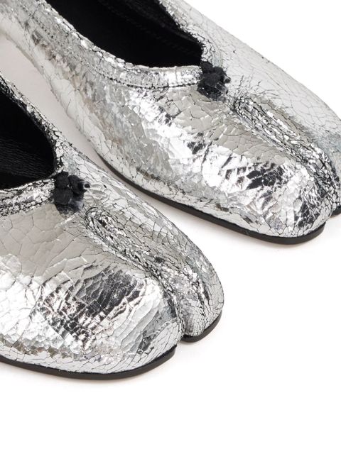 Maison Margiela Tabi ballerina shoes - Silver