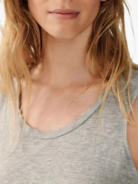 American Vintage scoop-neck tank top - Grey