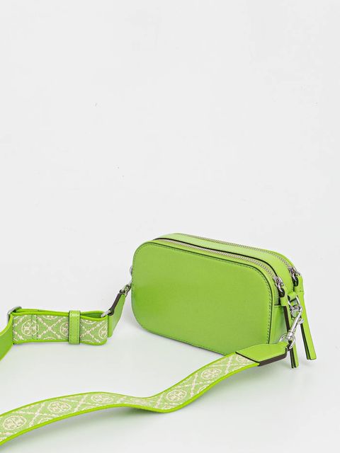 Tory Burch torebka skórzana Miller kolor zielony 169154-300