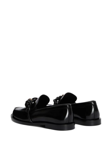 Jil Sander Tangle loafers - Black