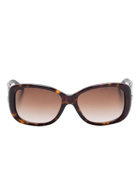 Lauren Ralph Lauren oval-frame sunglasses - Brown - zdjęcie produktu nr 1
