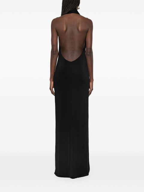 KHAITE Roza maxi dress - Black