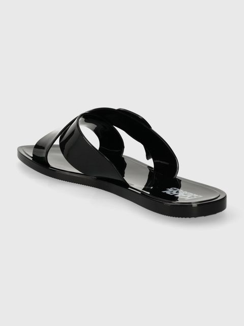 Karl Lagerfeld klapki JELLY III NFT damskie kolor czarny KL80004N