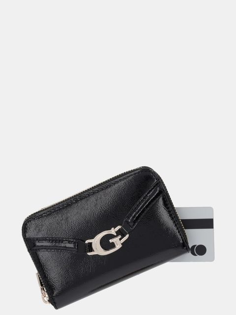 Guess portfel DEA damski kolor czarny SWTG79 93140