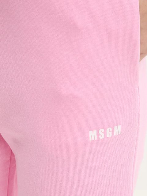 MSGM spodnie dresowe bawełniane - zdjęcie produktu nr 2