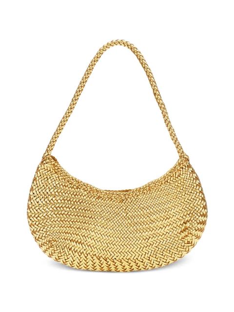 DRAGON DIFFUSION Nova Luna woven tote bag - Gold - zdjęcie produktu nr 1