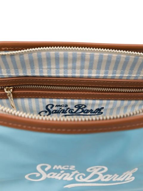 MC2 Saint Barth embroidered-logo tote bag - Blue