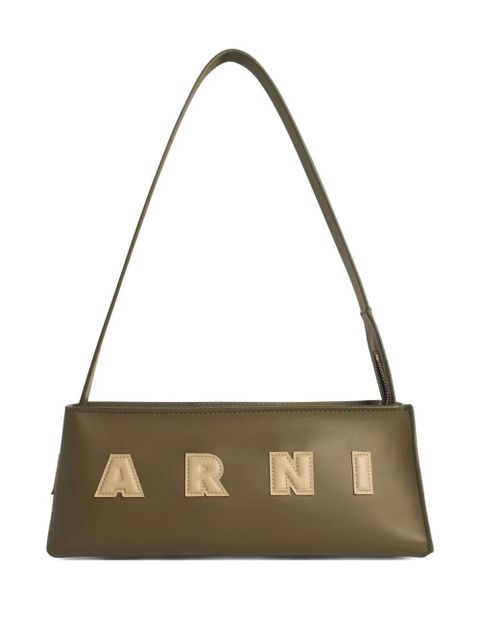 Marni logo-plaque shoulder bag - ZO959 GREEN - zdjęcie produktu nr 1