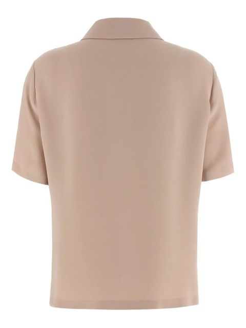 FENDI silk polo shirt - Pink - zdjęcie produktu nr 2