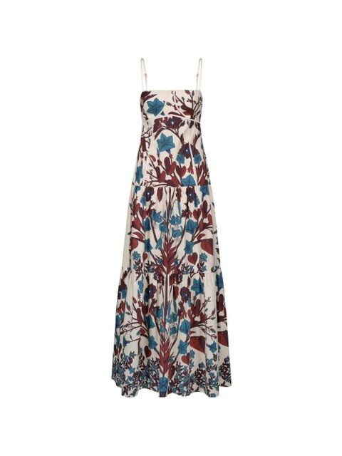 Johanna Ortiz Simbólico floral-pattern maxi dress - Neutrals - zdjęcie produktu nr 1